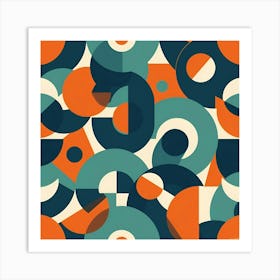 Geometric pattern 1 Art Print