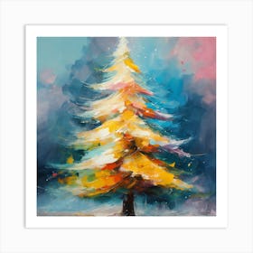 Christmas Tree Art Print