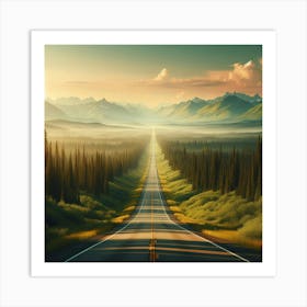 Road To Nowhere 2 Art Print