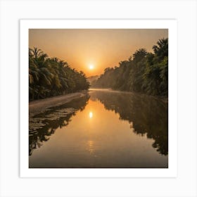 Capture The Beauty Of The Golden Hour The Period Shortly After Sunrise Or Before Sunset During A Jou 230667787 Art Print