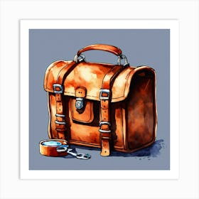 Bag With Burglar Equipment (2) Art Print