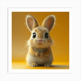 Cute Bunny 3 Art Print