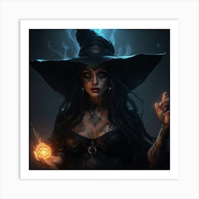 Witch Art Print