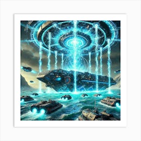 Elemental Generator Art Print