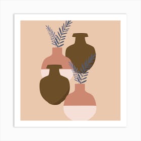 Four Vases Art Print