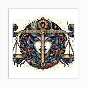 The Libra Art Print