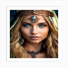 Egyptian Beauty Art Print