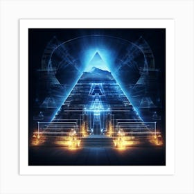 Pyramid Of Egypt Art Print