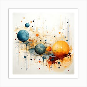 Planets - Solar System 3 Art Print