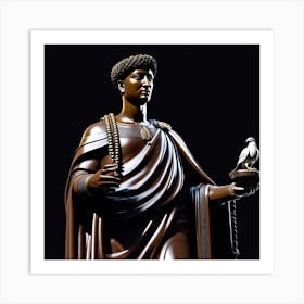 Statue Of Augustus Art Print