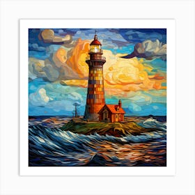 Lighthouse 5 Art Print