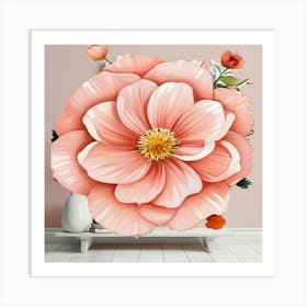 Peony Flower 1 Art Print