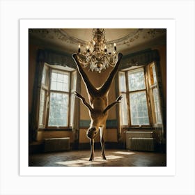 Dancer In A Room Art Print