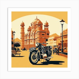 Jaipur, India. Vintage  Art Print