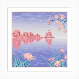 Ship In The Water Art Print