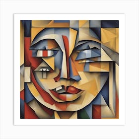 Cubism Art 1 Art Print