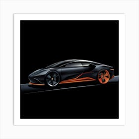 Lamborghini Concept Art Print