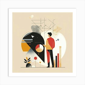 Abstract Illustration 1 Art Print