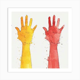 Hands Of The People Art Print