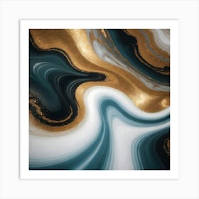 Abstract Painting 9 Art Print