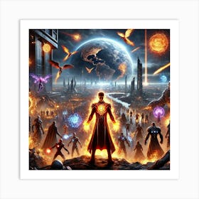 Legacy Of Flame Episode10 1024x1024 Art Print