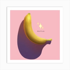 Banana Art Print