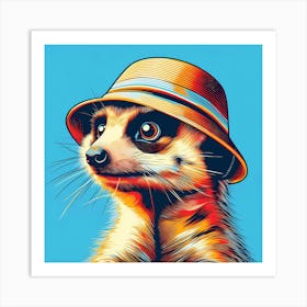 Meerkat 7 Art Print