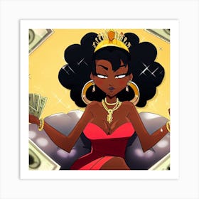 Rich Girl Tendencies Art Print