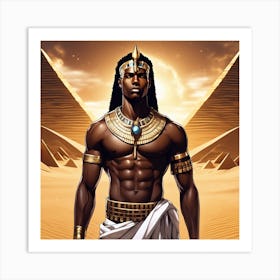 Egyptian Man 1 Art Print