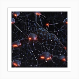 Neural Network Art Print