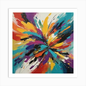 Abstract Painting Art Print 4 Art Print