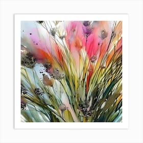 Flowers In A Vase Art Print