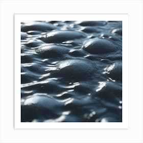 Water Droplets 6 Art Print