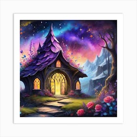 Fairy House 1 Art Print