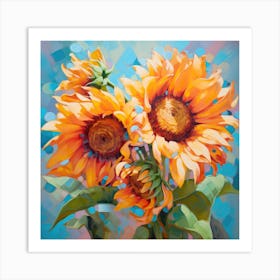 Sunflowers 12 Art Print