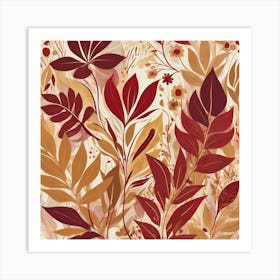 Autumn Leaves 16 Art Print