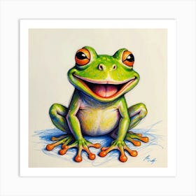 Frog! 20 Art Print