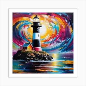 Lighthouse 30 Art Print