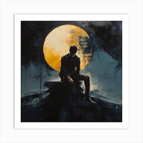 Nights Reflection Art Print