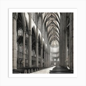 Cathedral Of Luton Art Print