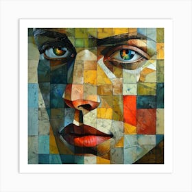 Face Of A Woman 5 Art Print