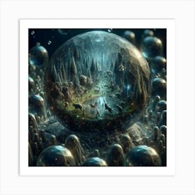 Sphere Of Life 1 Art Print