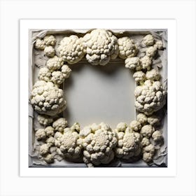 Cauliflower Frame 1 Art Print