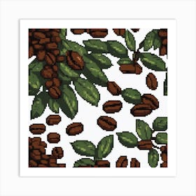 Coffee Beans Art Print