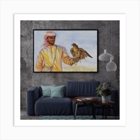 Falcon Art Print