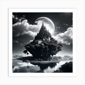 Castle In The Sky 41 Art Print