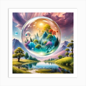 bubble universe... Art Print