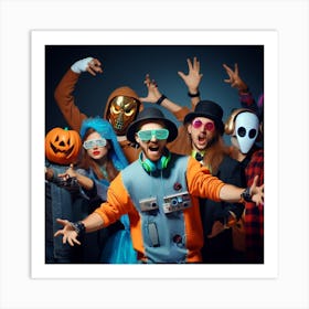 Halloween Party 5 Art Print