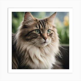 Coon Cat 6 Art Print