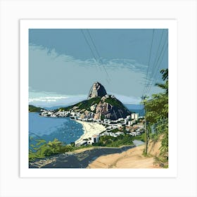 A Sugarloaf Mountain In Rio De Janeiro Expressiv 1719996770 2 Art Print